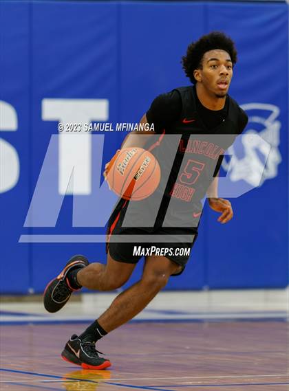 Thumbnail 1 in Lincoln Southwest vs. Lincoln High (HAC Tournament) photogallery.