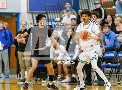 Thumbnail 3 in Lincoln Southwest vs. Lincoln High (HAC Tournament) photogallery.