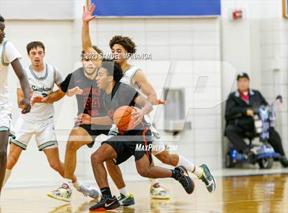 Thumbnail 2 in Lincoln Southwest vs. Lincoln High (HAC Tournament) photogallery.
