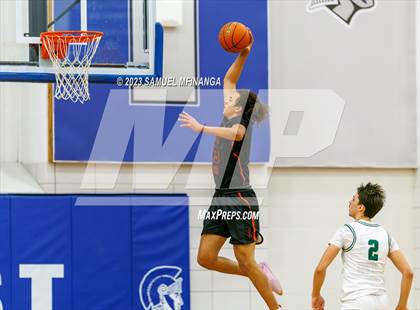 Thumbnail 2 in Lincoln Southwest vs. Lincoln High (HAC Tournament) photogallery.