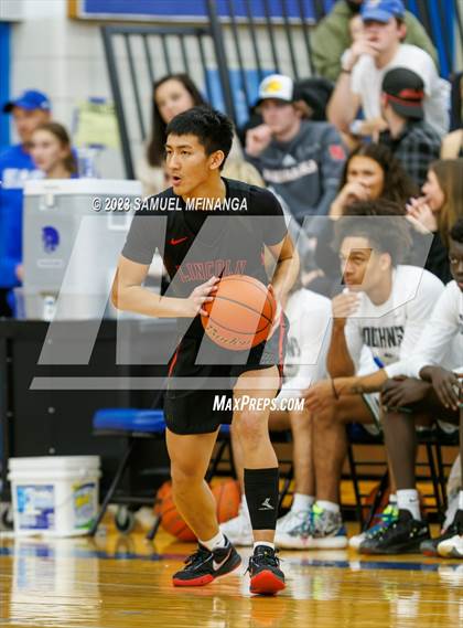 Thumbnail 2 in Lincoln Southwest vs. Lincoln High (HAC Tournament) photogallery.