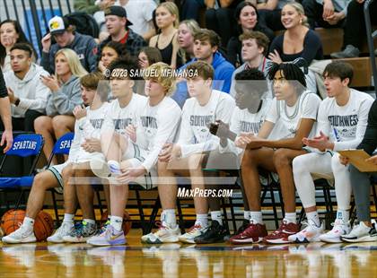 Thumbnail 1 in Lincoln Southwest vs. Lincoln High (HAC Tournament) photogallery.