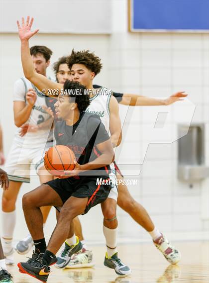 Thumbnail 3 in Lincoln Southwest vs. Lincoln High (HAC Tournament) photogallery.