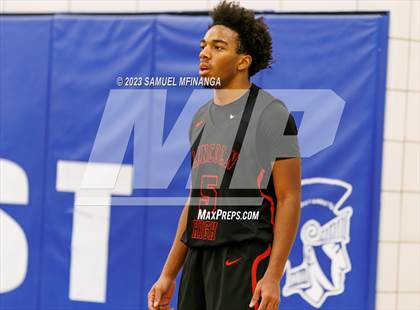 Thumbnail 1 in Lincoln Southwest vs. Lincoln High (HAC Tournament) photogallery.