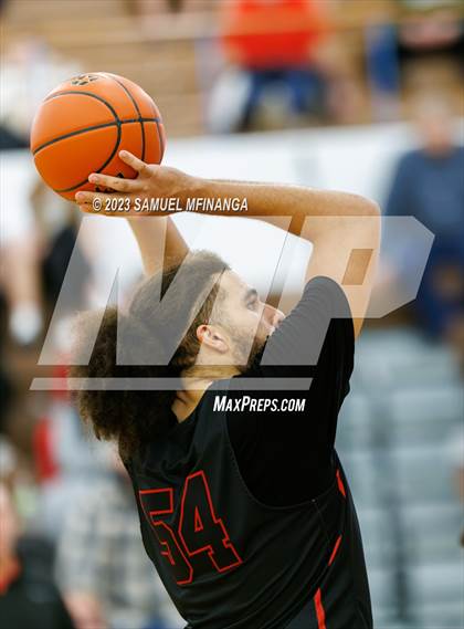 Thumbnail 1 in Lincoln Southwest vs. Lincoln High (HAC Tournament) photogallery.