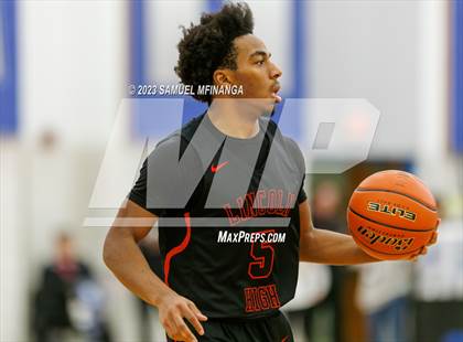 Thumbnail 2 in Lincoln Southwest vs. Lincoln High (HAC Tournament) photogallery.
