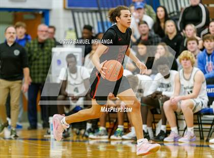 Thumbnail 3 in Lincoln Southwest vs. Lincoln High (HAC Tournament) photogallery.
