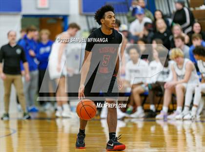 Thumbnail 3 in Lincoln Southwest vs. Lincoln High (HAC Tournament) photogallery.