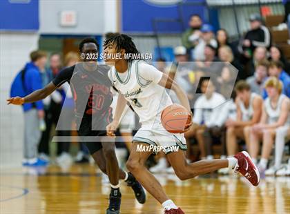 Thumbnail 2 in Lincoln Southwest vs. Lincoln High (HAC Tournament) photogallery.