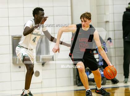Thumbnail 3 in Lincoln Southwest vs. Lincoln High (HAC Tournament) photogallery.