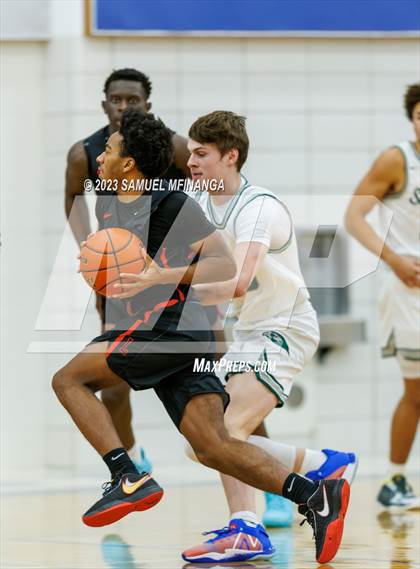 Thumbnail 3 in Lincoln Southwest vs. Lincoln High (HAC Tournament) photogallery.