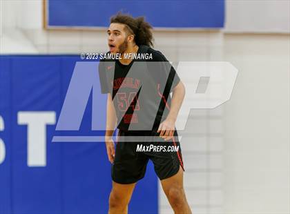 Thumbnail 3 in Lincoln Southwest vs. Lincoln High (HAC Tournament) photogallery.