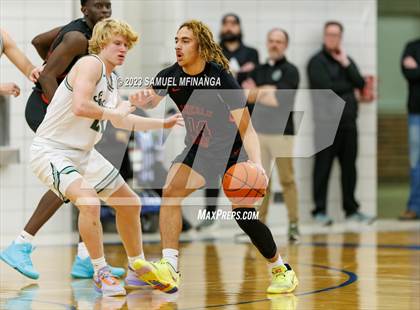 Thumbnail 1 in Lincoln Southwest vs. Lincoln High (HAC Tournament) photogallery.