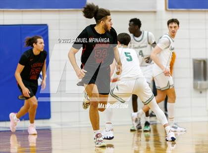 Thumbnail 3 in Lincoln Southwest vs. Lincoln High (HAC Tournament) photogallery.
