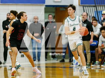 Thumbnail 1 in Lincoln Southwest vs. Lincoln High (HAC Tournament) photogallery.