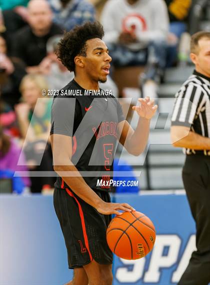 Thumbnail 2 in Lincoln Southwest vs. Lincoln High (HAC Tournament) photogallery.
