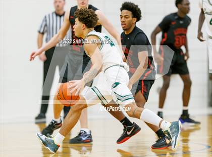 Thumbnail 1 in Lincoln Southwest vs. Lincoln High (HAC Tournament) photogallery.