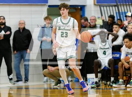 Thumbnail 2 in Lincoln Southwest vs. Lincoln High (HAC Tournament) photogallery.