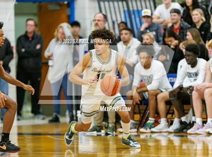Thumbnail 2 in Lincoln Southwest vs. Lincoln High (HAC Tournament) photogallery.