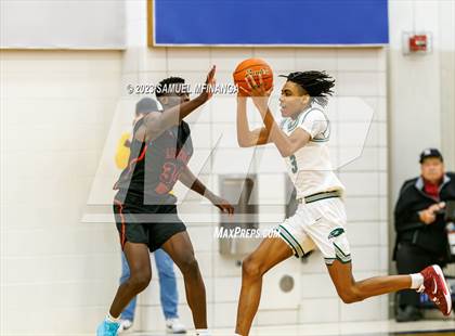 Thumbnail 1 in Lincoln Southwest vs. Lincoln High (HAC Tournament) photogallery.