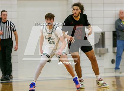 Thumbnail 2 in Lincoln Southwest vs. Lincoln High (HAC Tournament) photogallery.