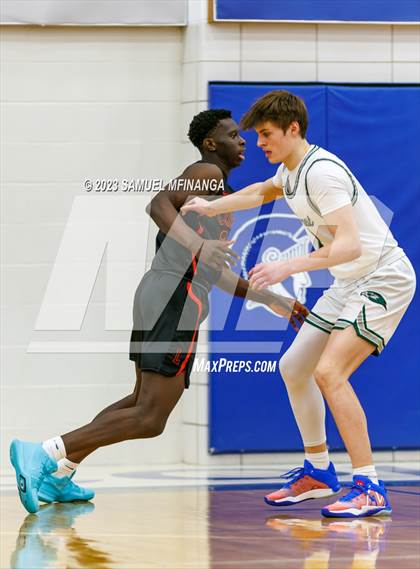 Thumbnail 1 in Lincoln Southwest vs. Lincoln High (HAC Tournament) photogallery.