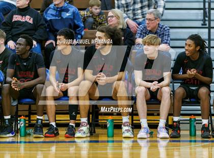 Thumbnail 3 in Lincoln Southwest vs. Lincoln High (HAC Tournament) photogallery.