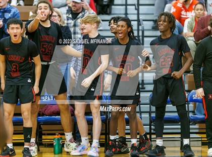 Thumbnail 1 in Lincoln Southwest vs. Lincoln High (HAC Tournament) photogallery.