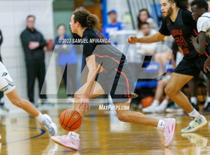 Thumbnail 3 in Lincoln Southwest vs. Lincoln High (HAC Tournament) photogallery.