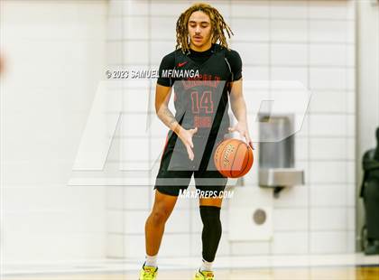 Thumbnail 3 in Lincoln Southwest vs. Lincoln High (HAC Tournament) photogallery.