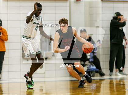 Thumbnail 2 in Lincoln Southwest vs. Lincoln High (HAC Tournament) photogallery.