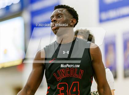 Thumbnail 3 in Lincoln Southwest vs. Lincoln High (HAC Tournament) photogallery.