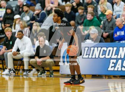 Thumbnail 3 in Lincoln Southwest vs. Lincoln High (HAC Tournament) photogallery.