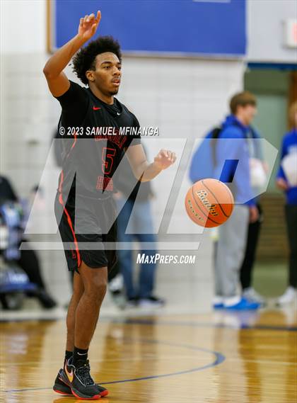 Thumbnail 1 in Lincoln Southwest vs. Lincoln High (HAC Tournament) photogallery.