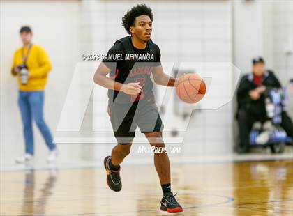 Thumbnail 3 in Lincoln Southwest vs. Lincoln High (HAC Tournament) photogallery.