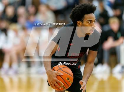 Thumbnail 2 in Lincoln Southwest vs. Lincoln High (HAC Tournament) photogallery.