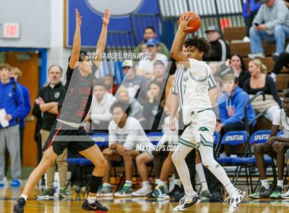 Thumbnail 2 in Lincoln Southwest vs. Lincoln High (HAC Tournament) photogallery.
