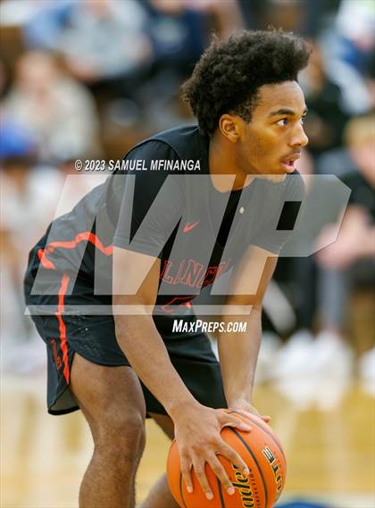 Thumbnail 3 in Lincoln Southwest vs. Lincoln High (HAC Tournament) photogallery.