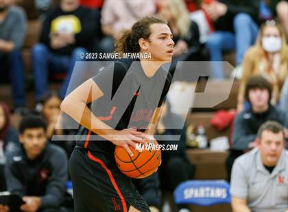 Thumbnail 2 in Lincoln Southwest vs. Lincoln High (HAC Tournament) photogallery.