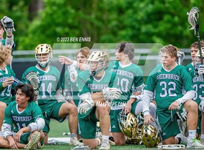 Thumbnail 3 in Greenbrier vs McIntosh (GHSA 5A First Round) photogallery.