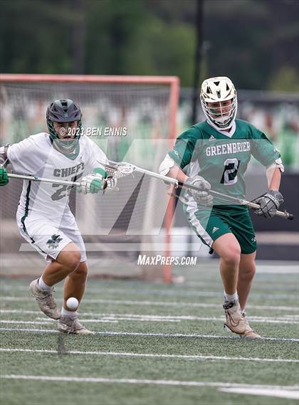 Thumbnail 1 in Greenbrier vs McIntosh (GHSA 5A First Round) photogallery.