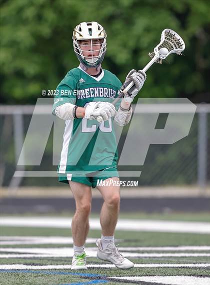 Thumbnail 1 in Greenbrier vs McIntosh (GHSA 5A First Round) photogallery.