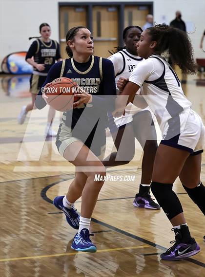 Thumbnail 3 in Concord Academy vs. Ardrey Kell photogallery.