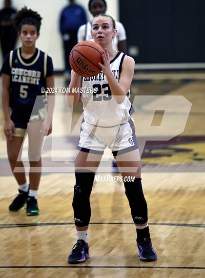 Thumbnail 2 in Concord Academy vs. Ardrey Kell photogallery.
