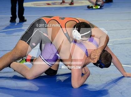 Thumbnail 3 in NYSPHSAA Wrestling Championships (Div.2 - 285 lb. Champ)  photogallery.