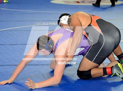 Thumbnail 1 in NYSPHSAA Wrestling Championships (Div.2 - 285 lb. Champ)  photogallery.