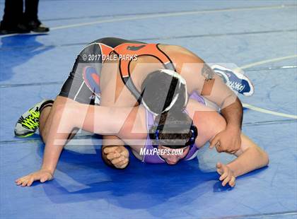 Thumbnail 2 in NYSPHSAA Wrestling Championships (Div.2 - 285 lb. Champ)  photogallery.