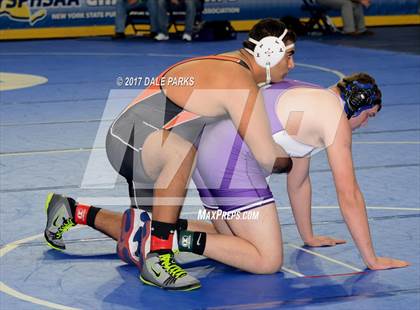 Thumbnail 2 in NYSPHSAA Wrestling Championships (Div.2 - 285 lb. Champ)  photogallery.