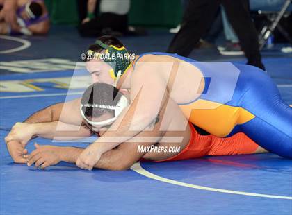 Thumbnail 2 in NYSPHSAA Wrestling Championships (Div.2 - 285 lb. Champ)  photogallery.