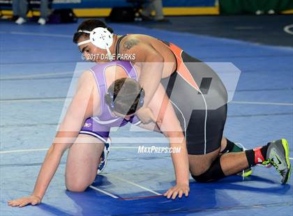 Thumbnail 1 in NYSPHSAA Wrestling Championships (Div.2 - 285 lb. Champ)  photogallery.